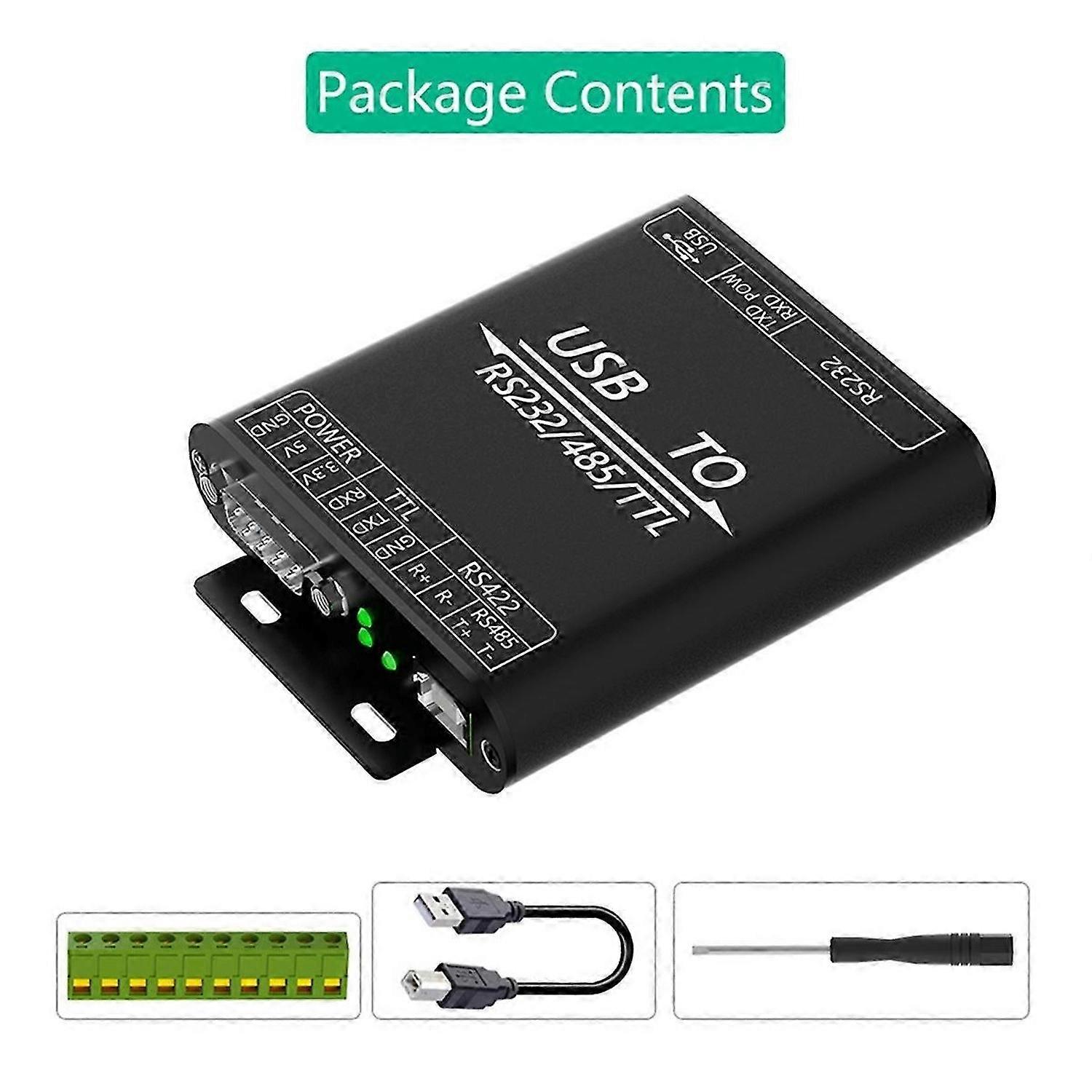 USB to RS232/485/422/TTL Converter with CP2102 Chip