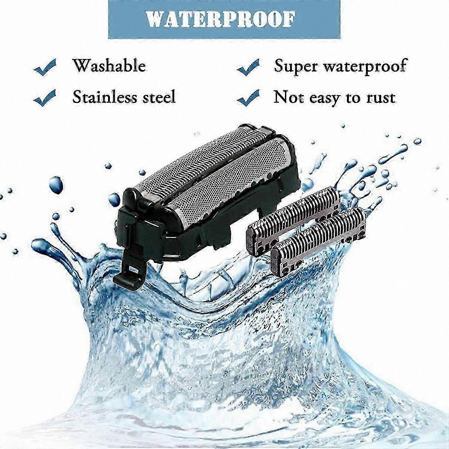 Shaver Outer Foil and Inner Blade Replacement for Men's Electric Razor Models ES9510 ES-9013 ES9087 ES9068