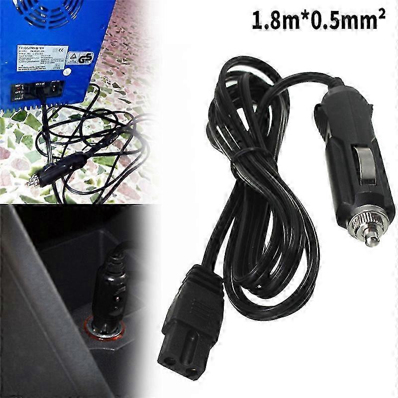12V DC 2M Car Cooler Cable for Mini Fridge Connection