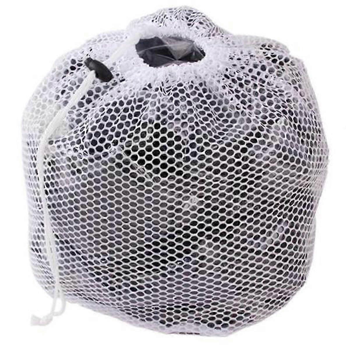 Washing Machine Bag White Drawstring Mesh Laundry Bag For Delicates And Small Items