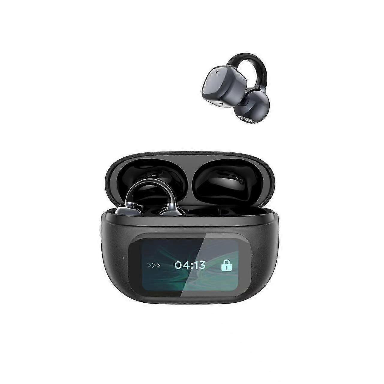 Comfortable Open-Ear Wireless Earbuds - C-Shaped Design for All-Day Use in UK Work and Leisure Settings
