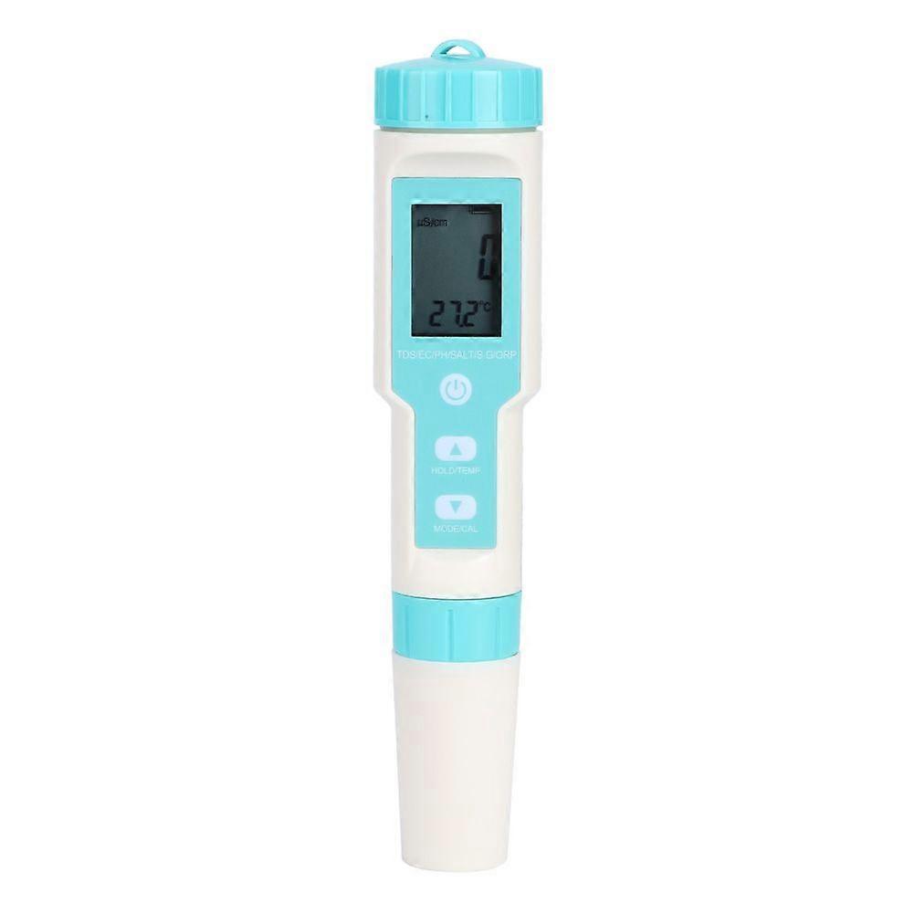 Waterproof Electronic Salinity PH TDS EC ORP Tester Hydrometer Water Quality Testing Tool