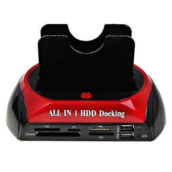 DOCKING STATION MIXED SATA-IDE - USB-eSATA + CARD READER Backup function