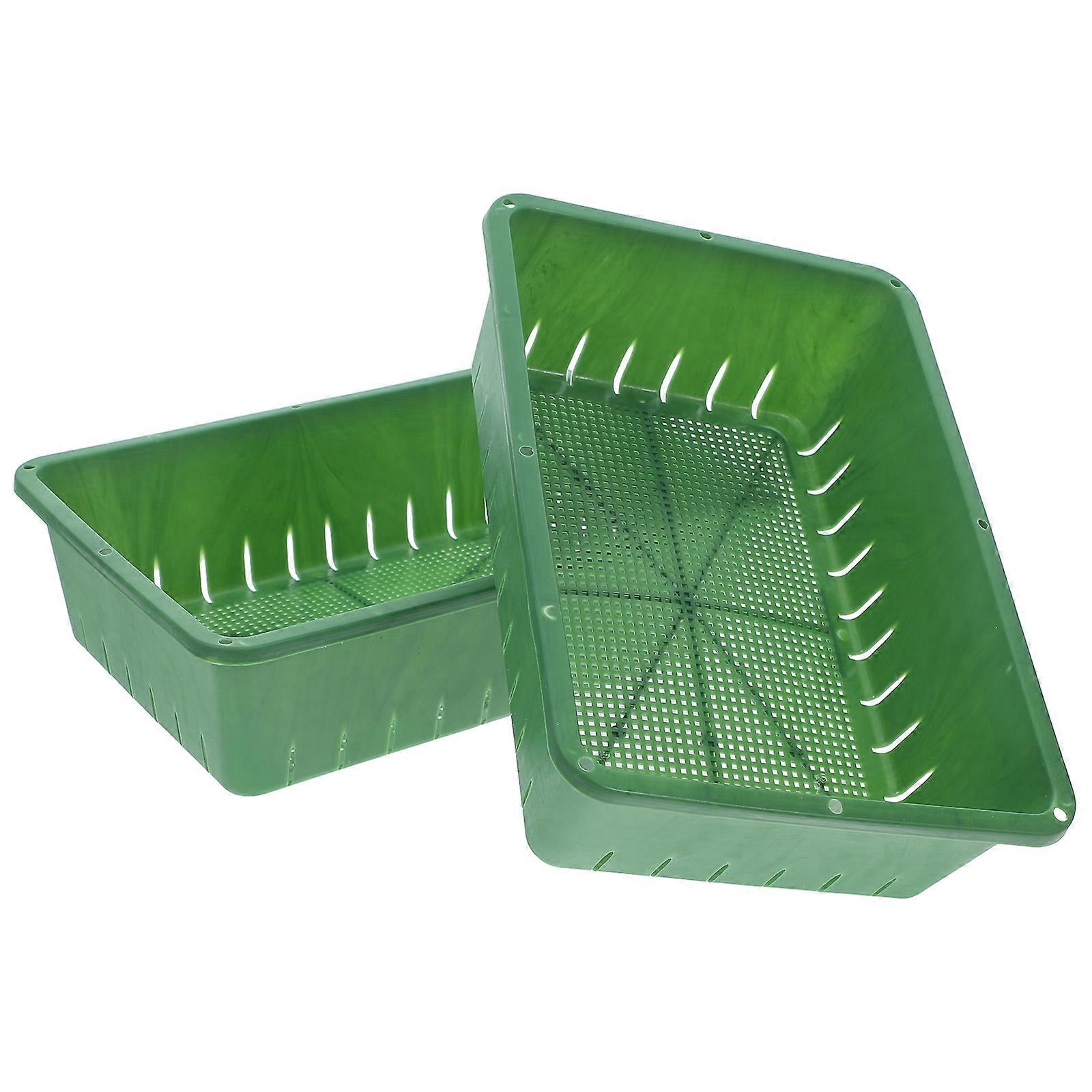 Starter Tray for Home Growing 4Pcs Plastic Tray