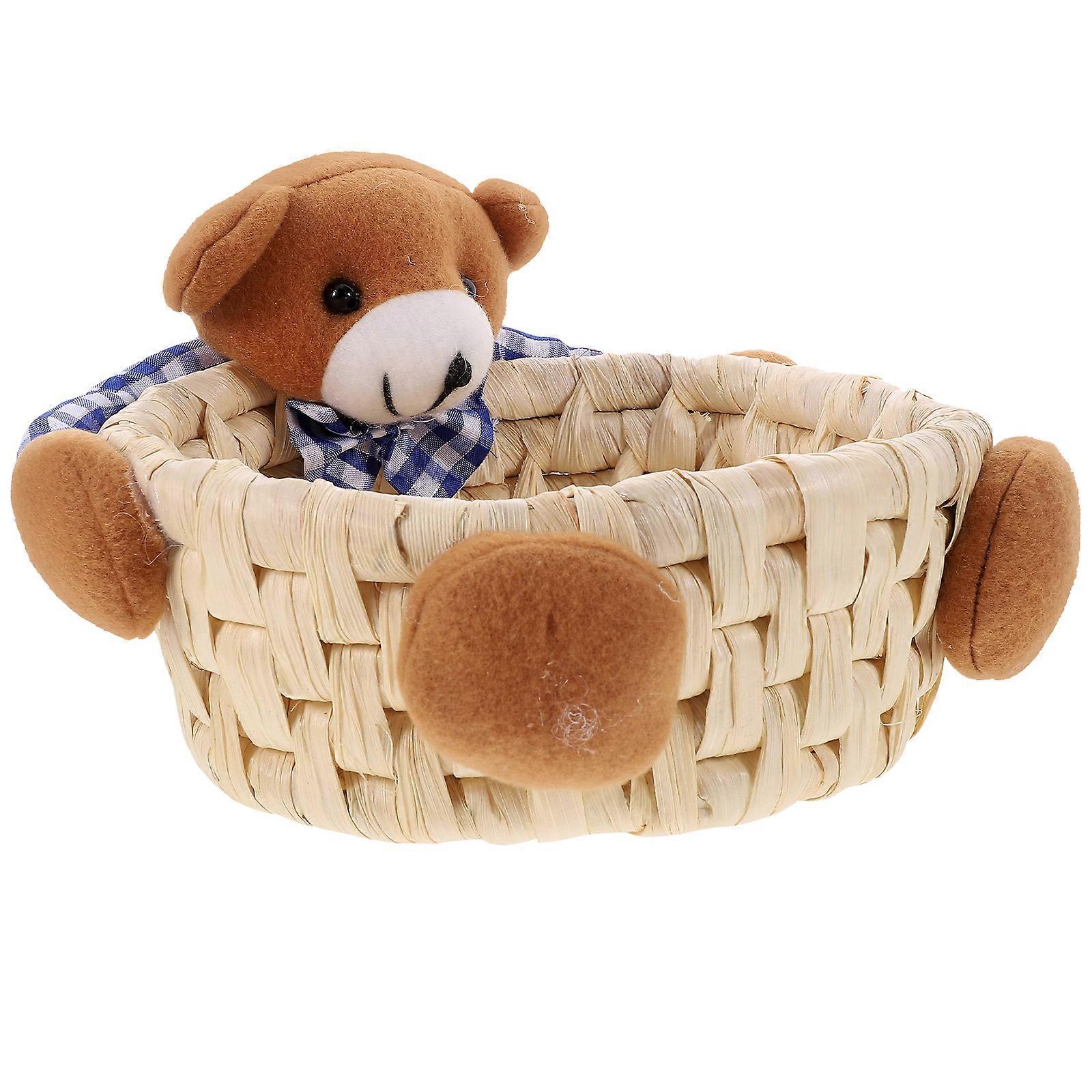 Woven Storage Basket Storage Basket for Candy Holding 3Pcs Set