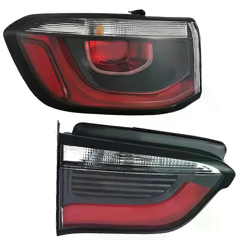 Apply LED Rear Tail Light For Jeep Compass 2018 2019 2020 2021 Car Signal Brake Lamp Bumper Warning Light