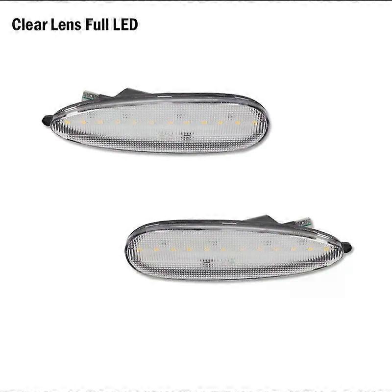 Apply Car Amber LED Front Bumper Side Marker Indicator Lights Turn Signal Lights Fender Flare Lights For Pontiac GTO 2004 2005 2006