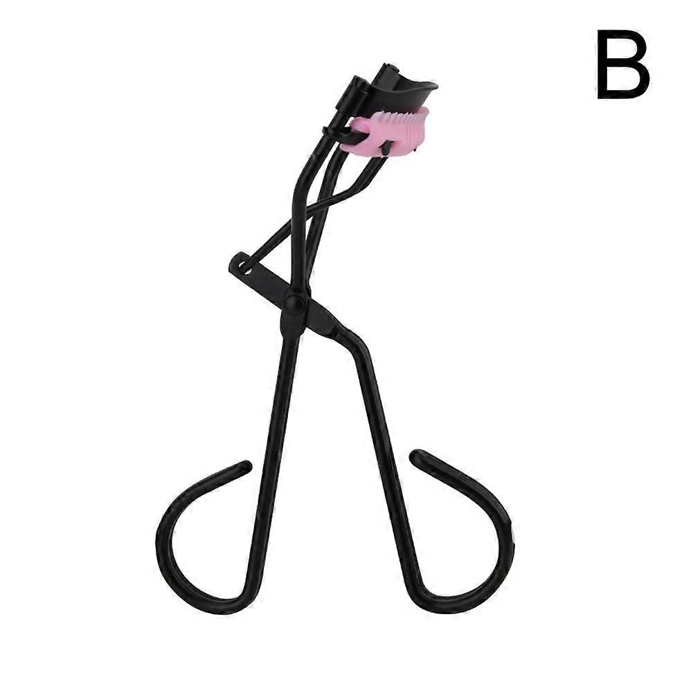Professional Curved Eyelash Curler with Comb Easy to Use for Stunning Eye Lifting Curls Silver Black