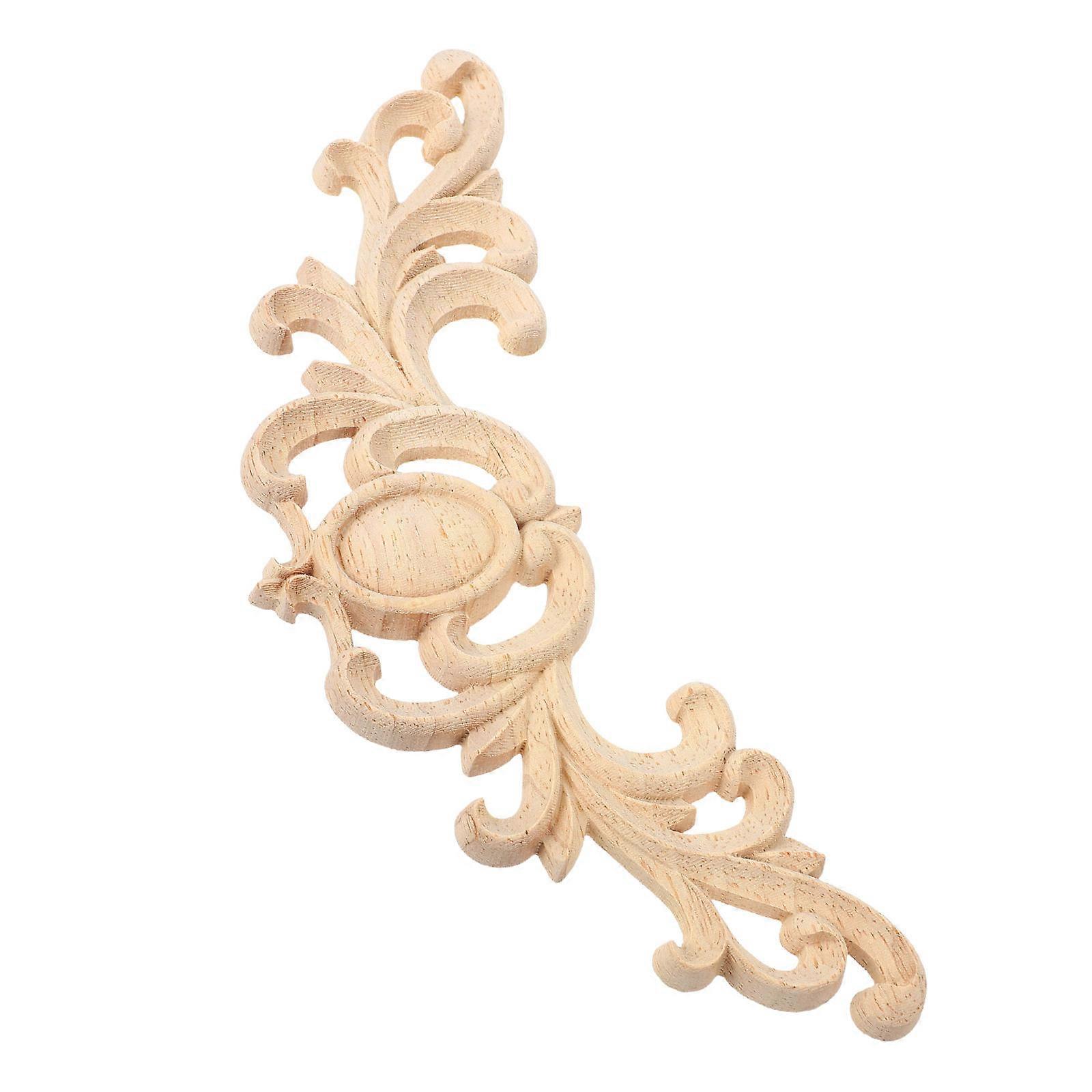3Pcs Decorative Wood Trim European Style Appliques For Furniture And Wall Decoration Adding Artistic Flair To Spaces