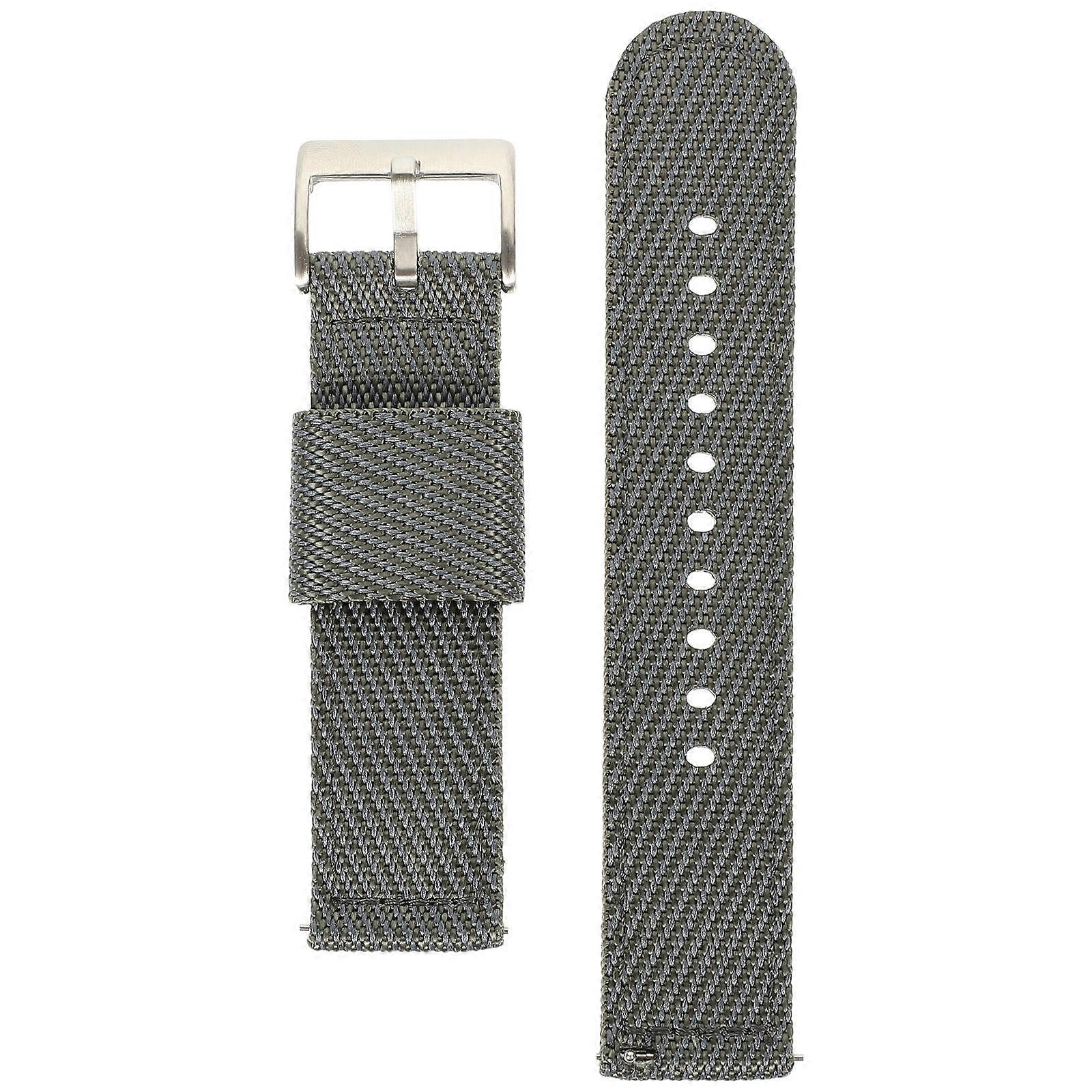 Sturdy Replaceable Watchband for Outdoor Activities in Grey with Stylish Design 1Pack