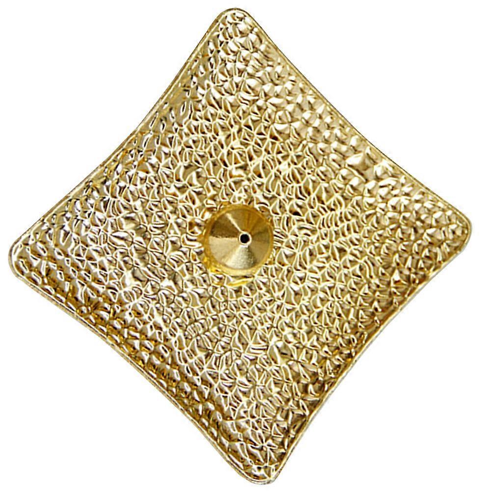 Copper Incense Burner Square Holder for Incense Sticks 3Pcs for Home