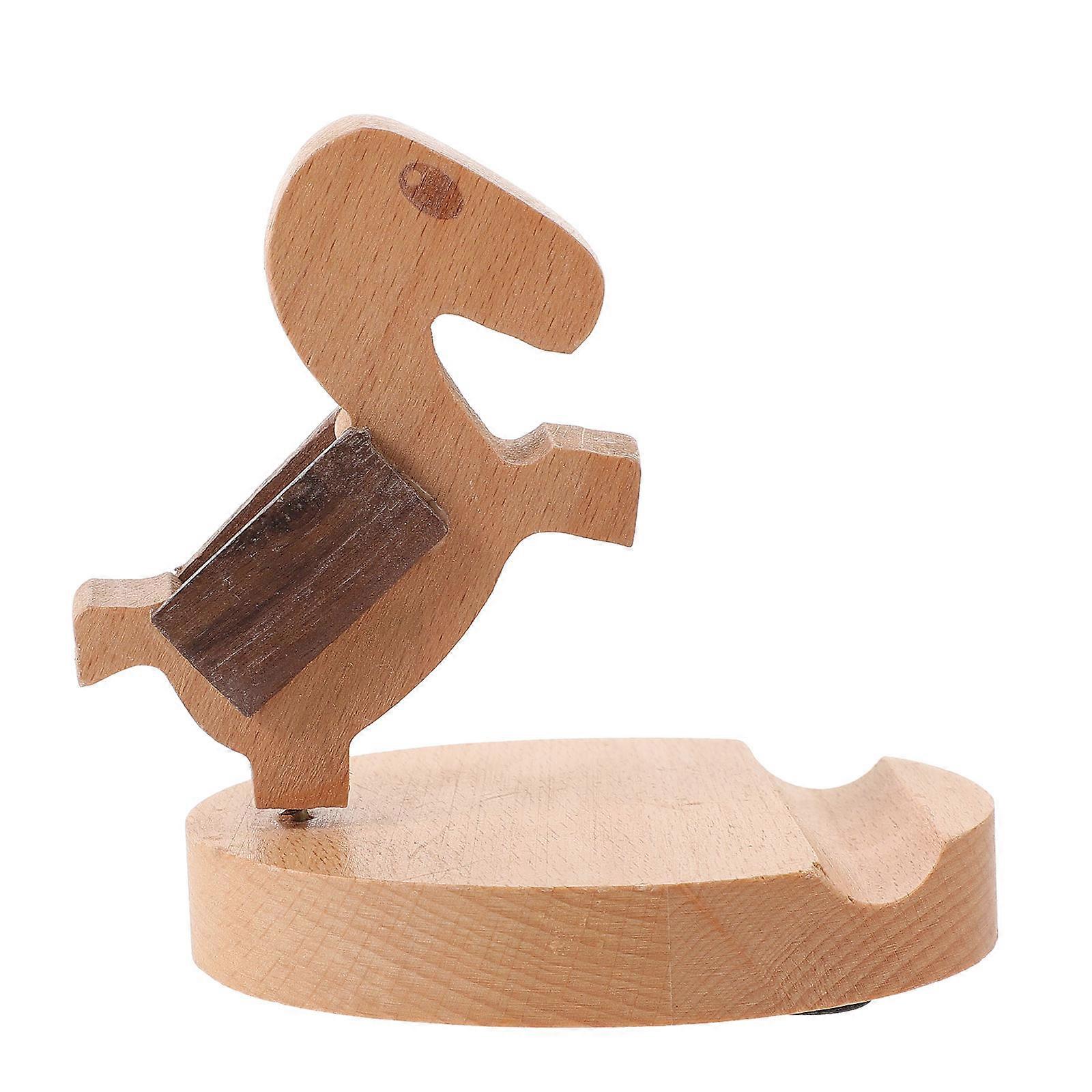 Horse Desktop Phone Rack Designed For Family And Friends Offering Practical Decoration And Message Reading Convenience 2Pcs