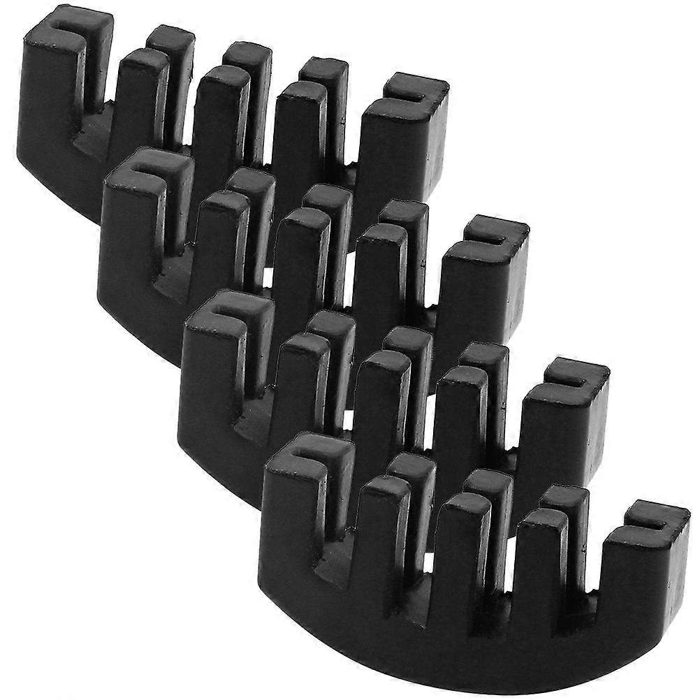 16Pcs Rubber Violin Mutes Professional Mutes Sound Dampening for Children and Violin Players Practice