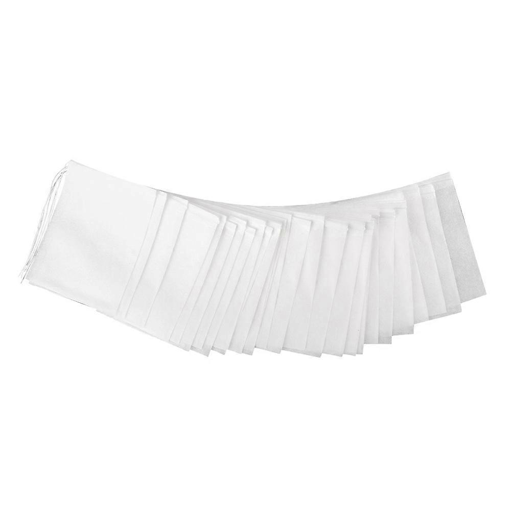 Disposable Tea Bag Drawstring Pouch for Brewing Tea 600Pcs White Bags