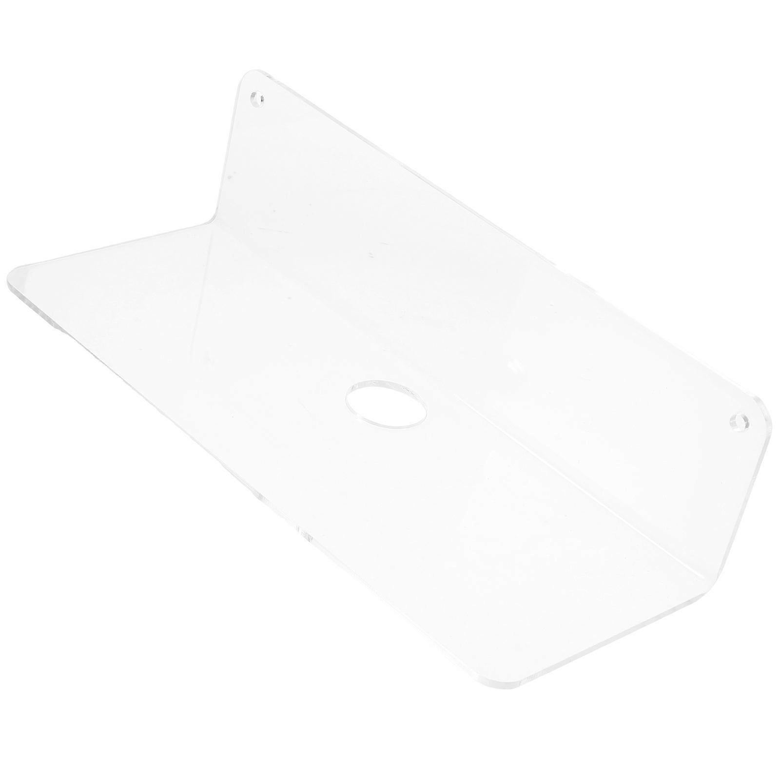 Wall-Mounted Floating Shelf Acrylic Storage Rack for Cake Display