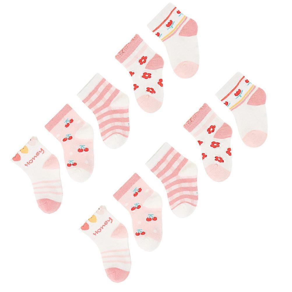 Kids Socks Cotton Socks Offering Breathable Mesh Features 5Pairs
