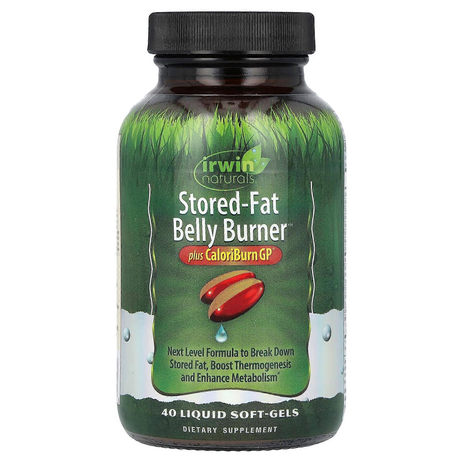 Stored-Fat Belly Burner, Plus CaloriBurn GPÃÂÃÂ¬ÃÂÃÂ, 40 Liquid Soft-Gels
