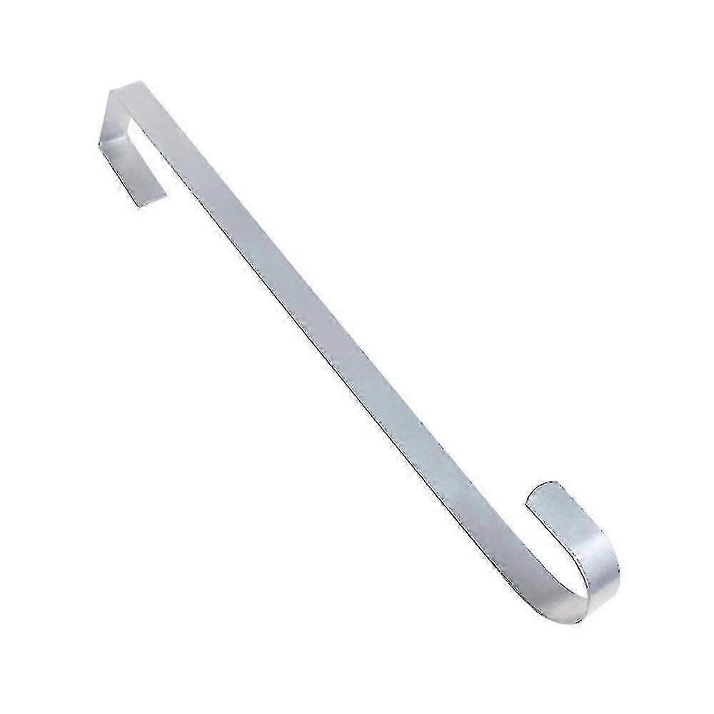 Wieszak na wianek na metalowe drzwi wejściowe, pojedynczy haczyk, b.d. (produkt BD)