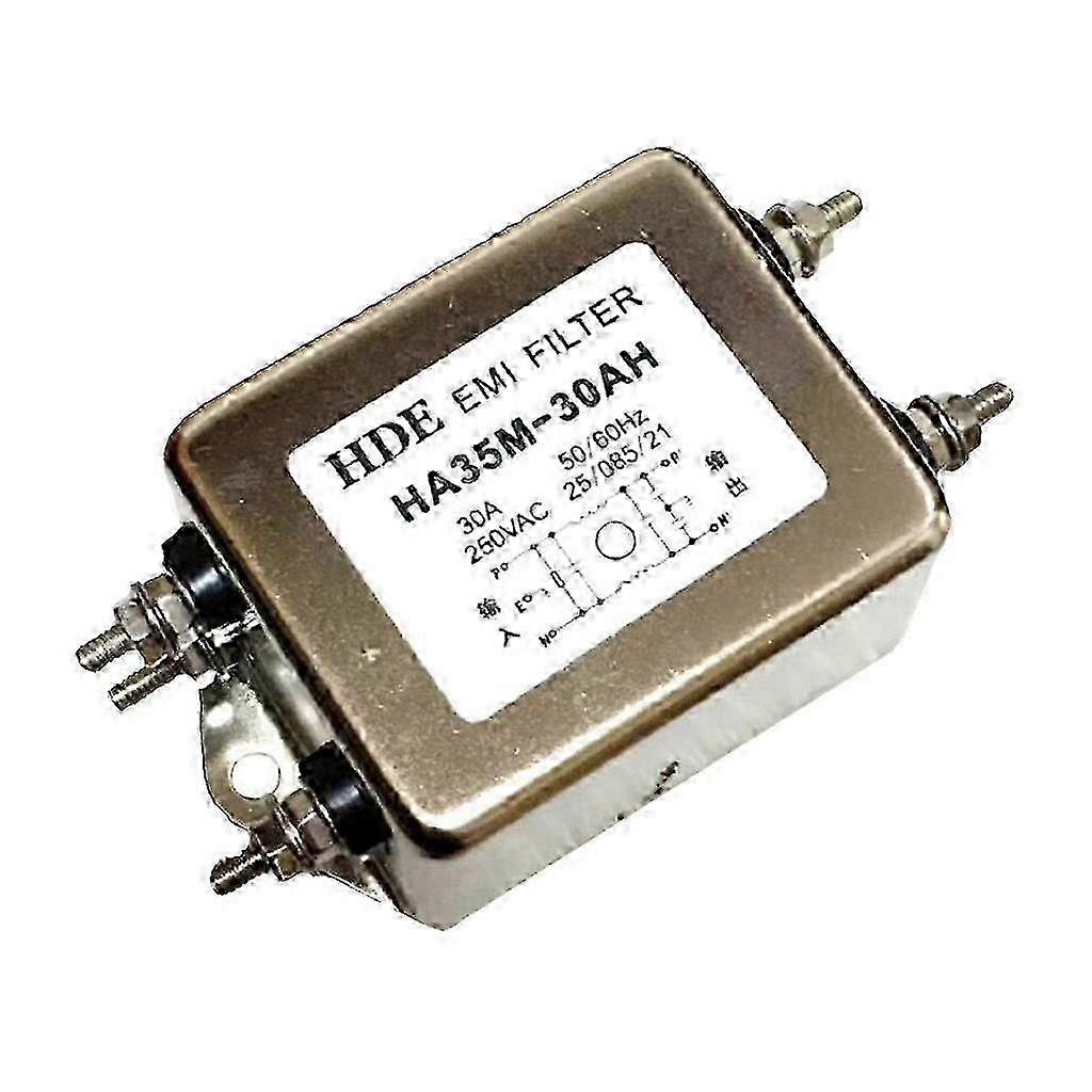 2025 EMI RFI Filter 250V 30A HA35M-30AH Suppressor Power Line Noise FilterEdition 1028