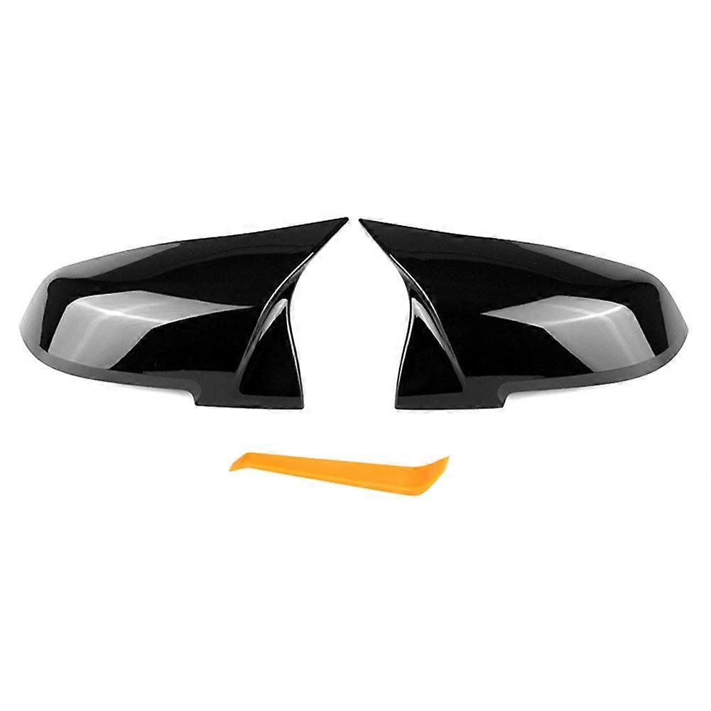 Rear View Mirror Cover Replaceable Material ABS Horn for 