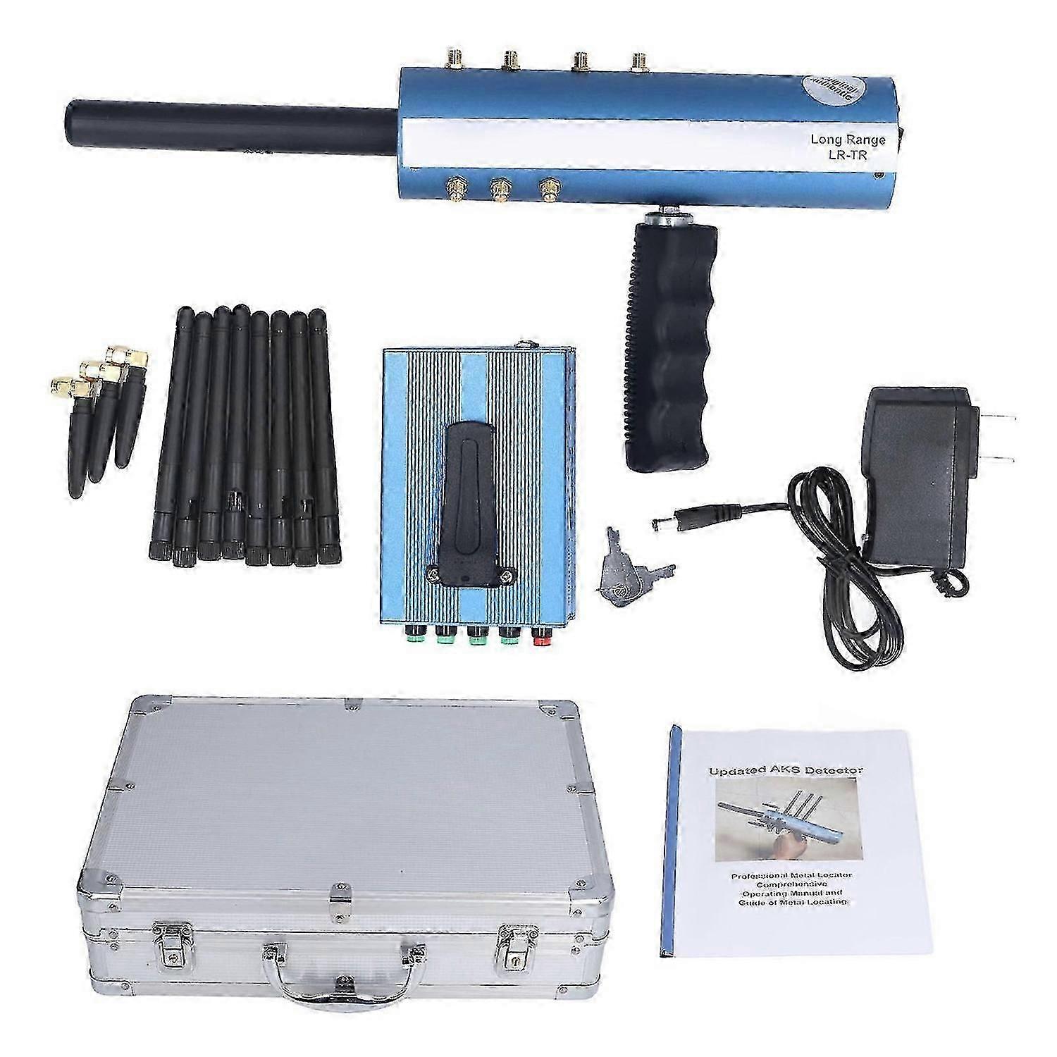 金属探知機プロフェッショナルメタルロケーターASK、屋外、金、銀、銅、宝探し、AC用