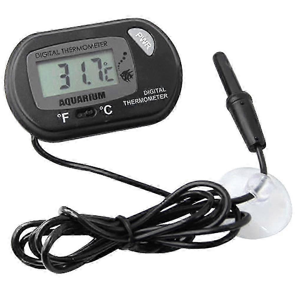 LCD Digital Fish Tank Temperature Meter with Suction Cup for Models