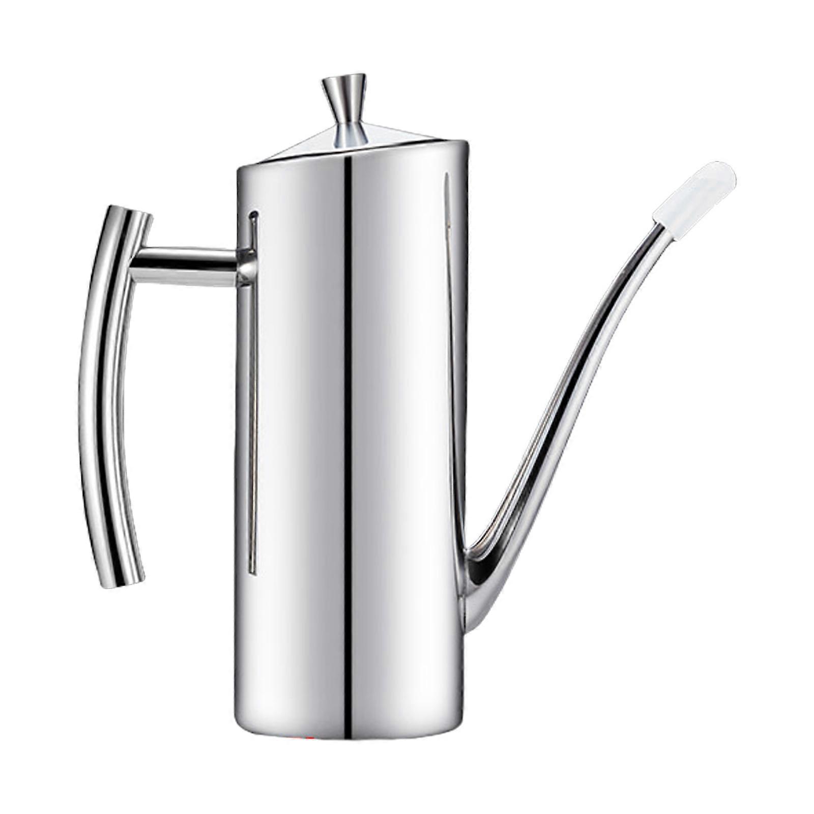 Professional Grades Oil Dispenser Leak Resistant Spout Ergonomic Press Button Operation Durable Nonrust Steel Build Multicolor