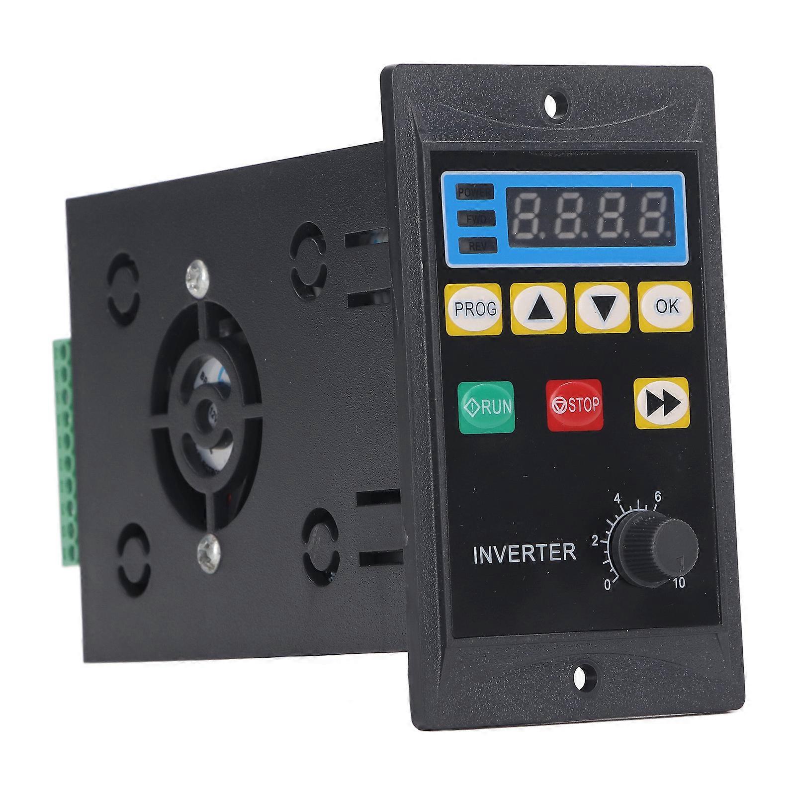 Variable Frequency Drive 1PH 176‑264V Input 3PH 0‑ Output 400W VFD for Pump