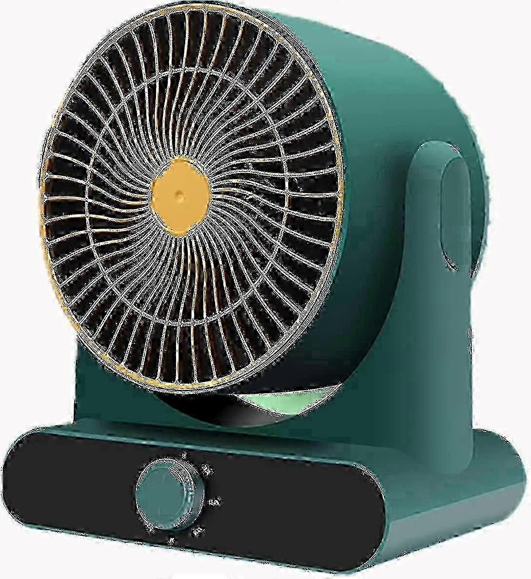 Battery-powered Heater For Camping, Space Heater For Office, 3 Heat Settings, Fan Only Option, Advanced Safety Features 2025