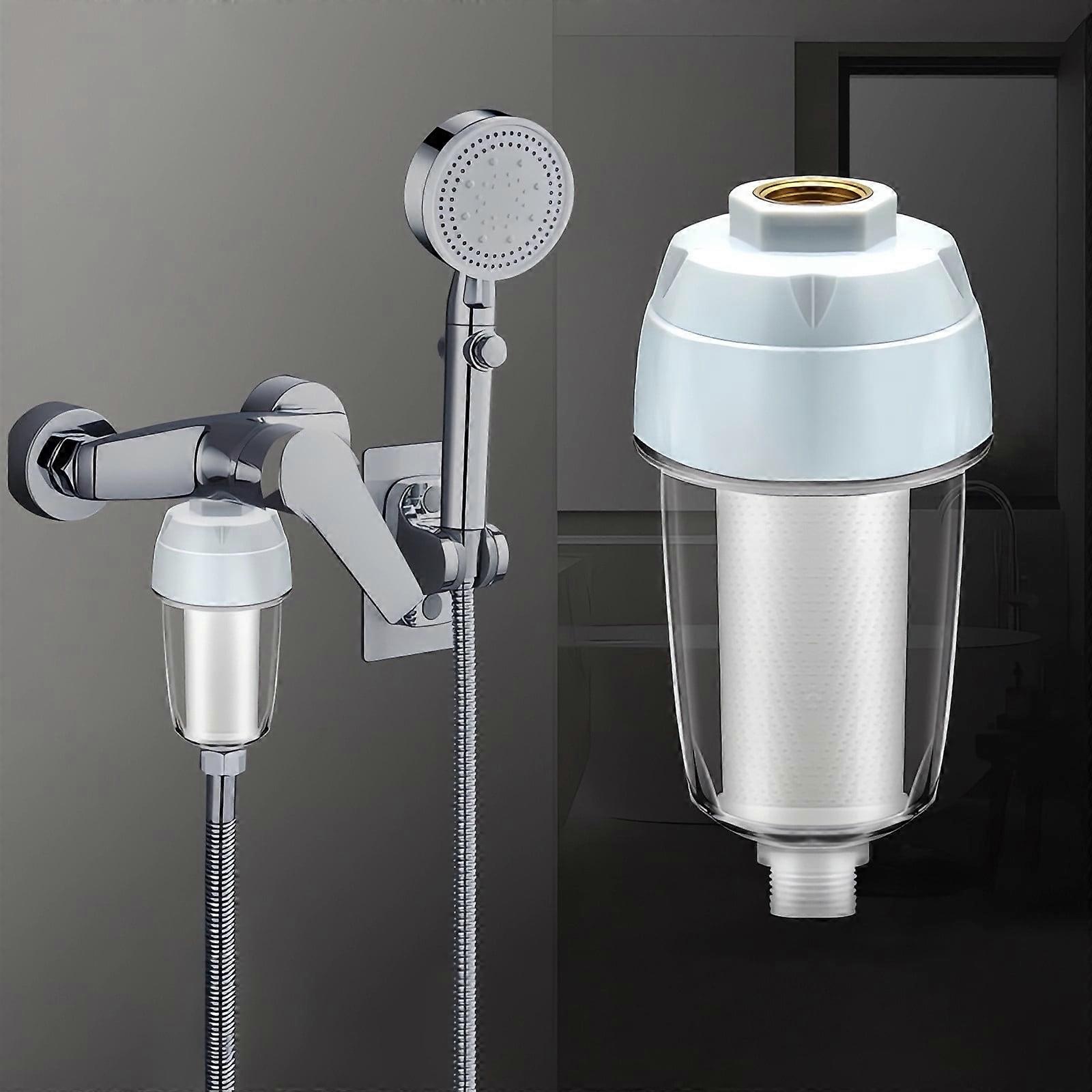 Donemore Washing Machine Filter, Front Filter Bottle, Shower Filter System, High Density Activated Carbon Cartridge, Removal of Chlorine, Fluoride &