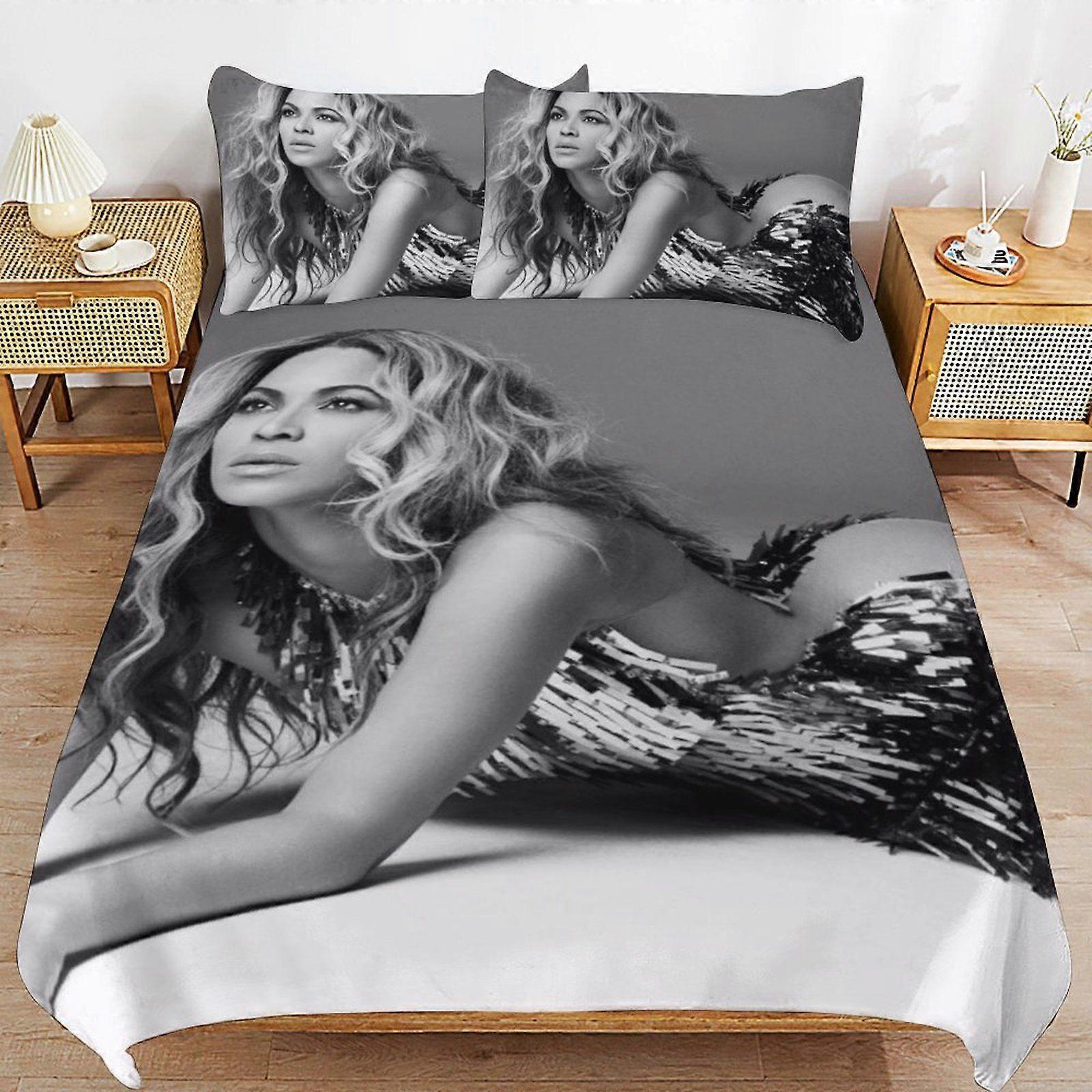 u10 Beyonc Super Soft Bedding Quality Stitch Lightweight Zipper Feature Duvet Cover Sets for Sleeping n10