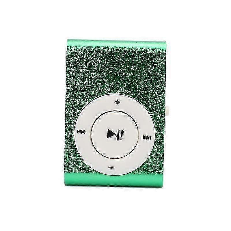 3.5mm Mini MP3 Player with Clip, Memory Card Support, No Display
