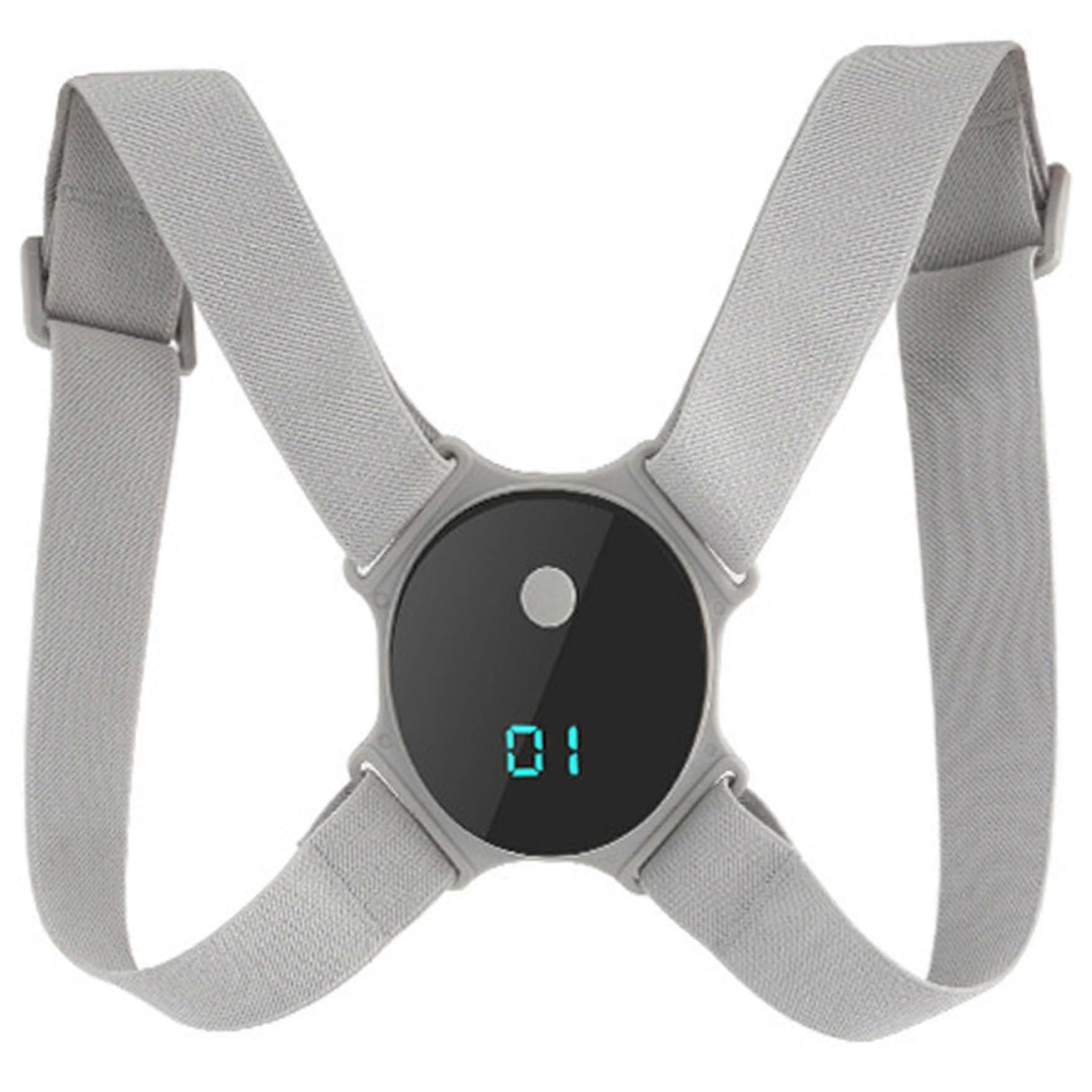 Back Straightener Posture Corrector, Adjustable Soft Material with Smart Sensor Vibration Reminder for Kids and Adults