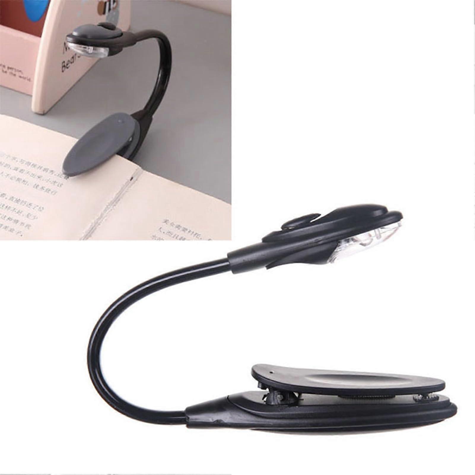 Desk Reading Light LED Clip Light Gooseneck Clamp Lamp Portable For Bedroom And Study