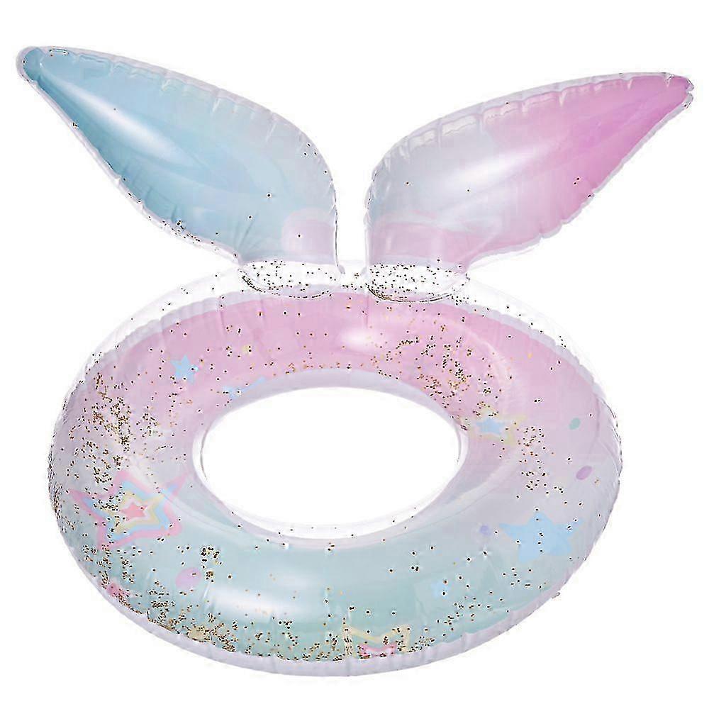 Mermaid Pool Floats - Inflatable Swimming Ring for Kids, Cute Pool Floats, Swimming Ring Floating Bed Float Pool, Mermaid Tail