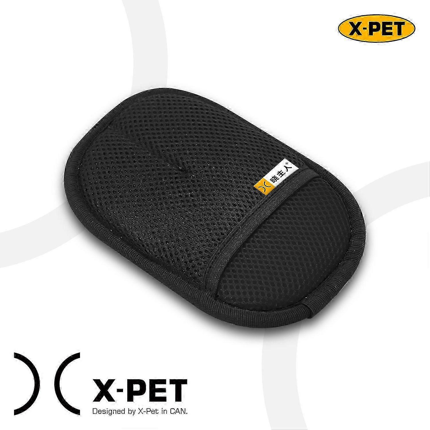 Pet Hair Remover, Furniture and Upholstery, Adroable Efficient Grooming Gloves with Soft Rubber Tips, Portable Lint Cleaner Tool for Bedding, Couch, C