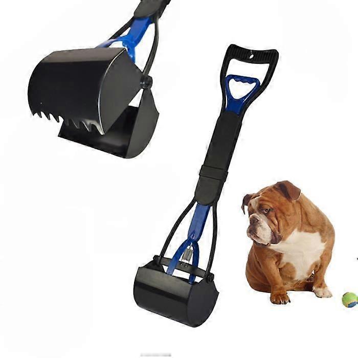 Poop Scoop - Practical - Portable - Long Handle - Plastic - Black