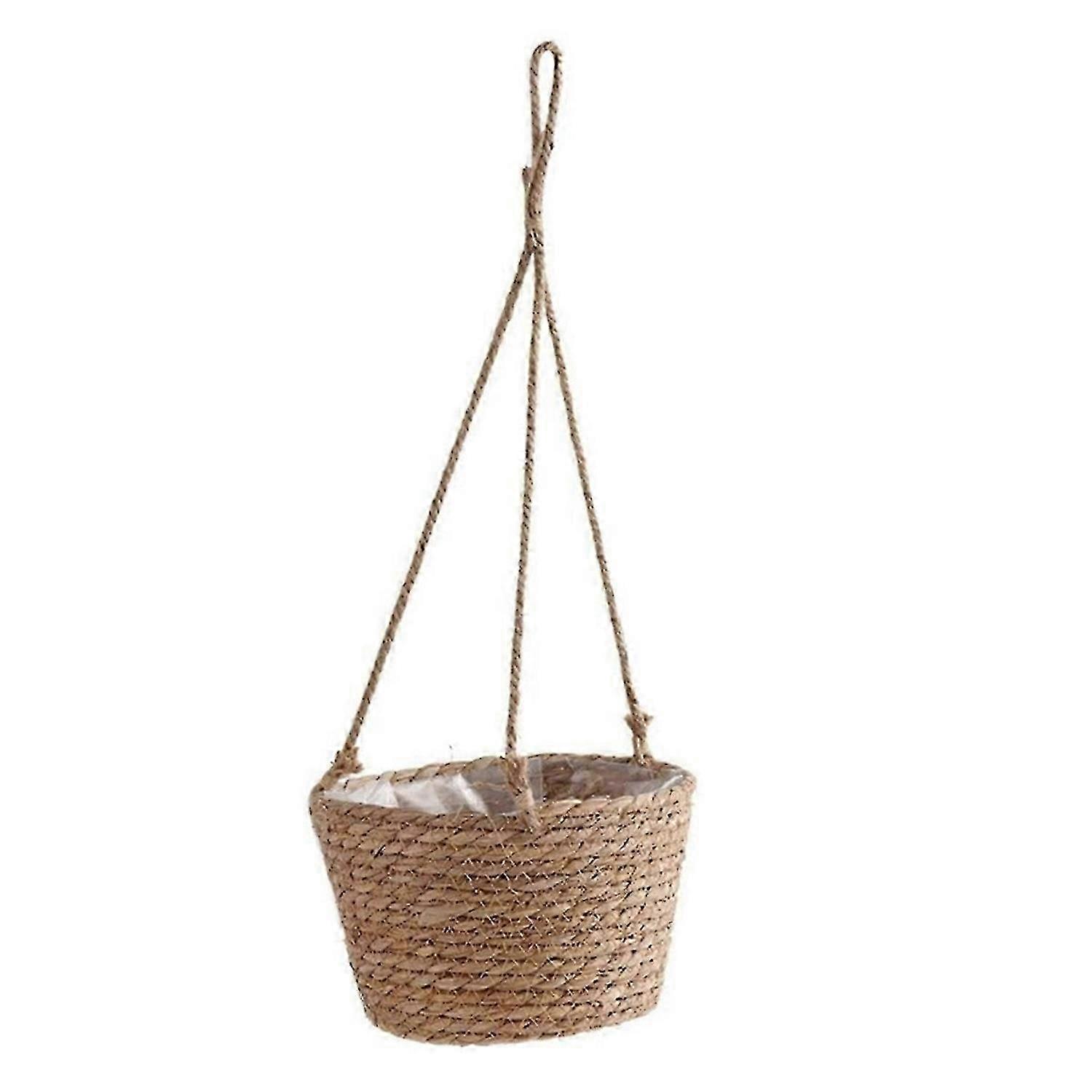 Garden Hanging Planter Macrame Storage Pot Holder primary color M