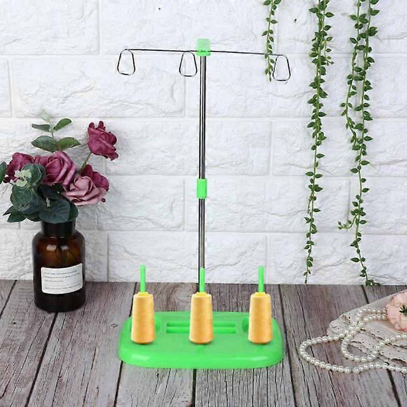 Thread / Cotton Spool Stand Three Cone Holder Stand For Use With Sewing Machines