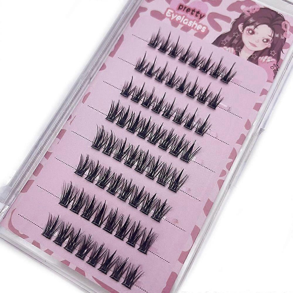 No Glue Needed Press On Lashes Self Adhesive Self Adhesive Lash Clusters  for Beginners