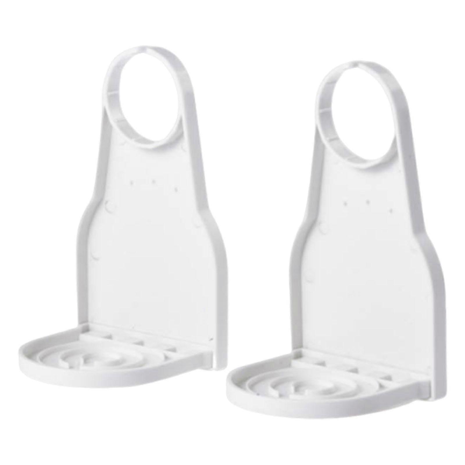 Foldable Laundry Detergent Cup Holder with Drip Tray, StainResistant, Easy Clean, White, 2 Pack