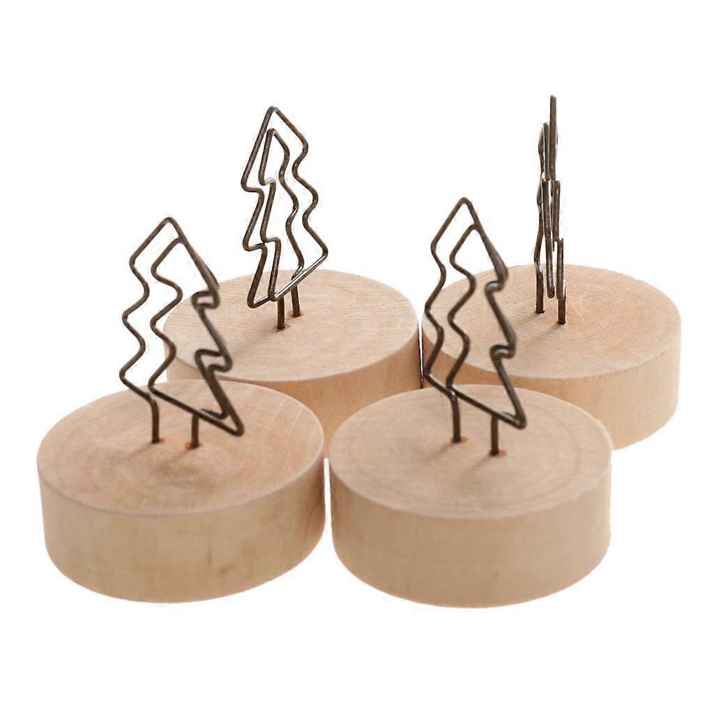 10pcs Christmas Place Card Holders Unique Bird Shape Table Name Card Holder