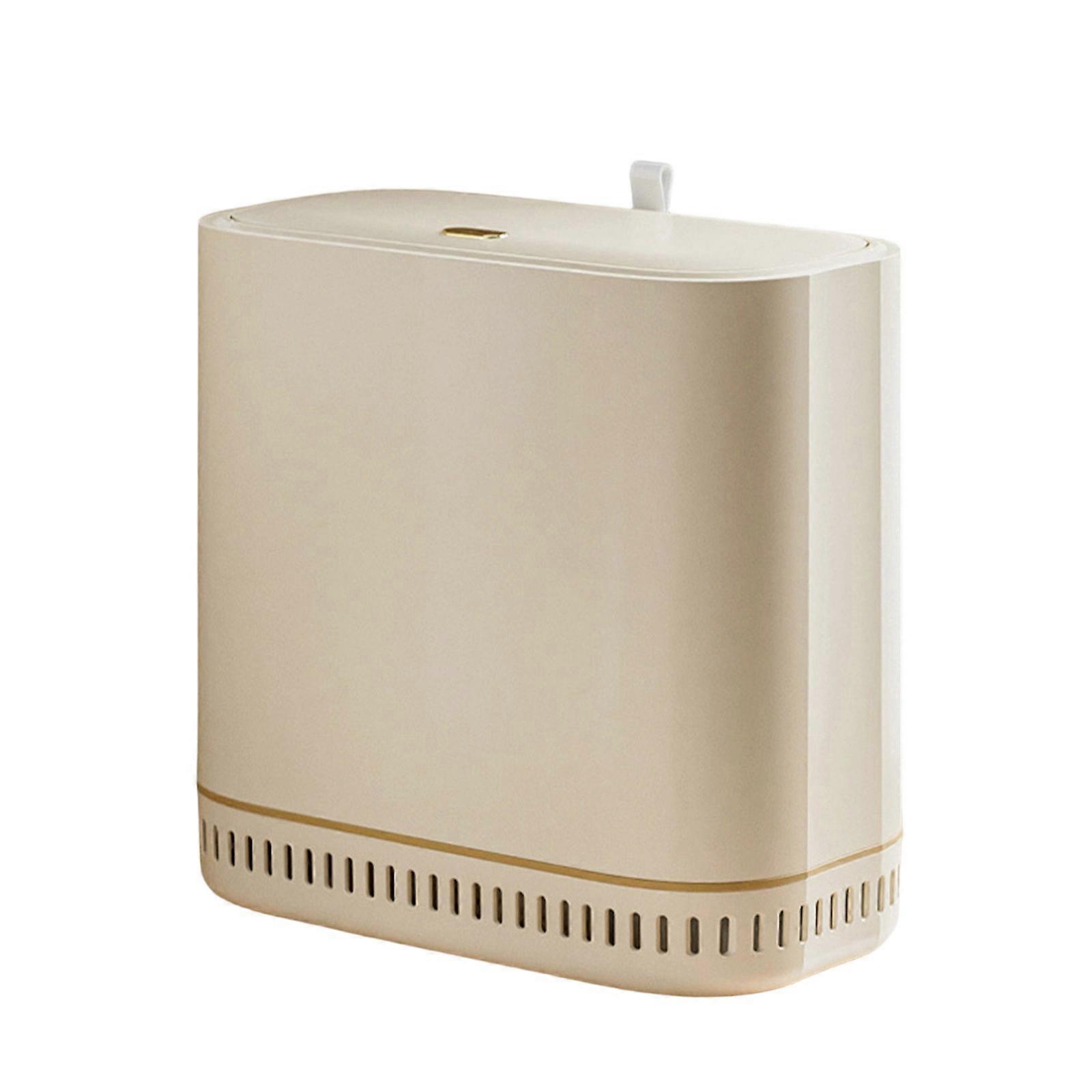 Space Saving Vacuum Base Garbage Can With High Capacity And Press Lid For Household Commercial Use  huang