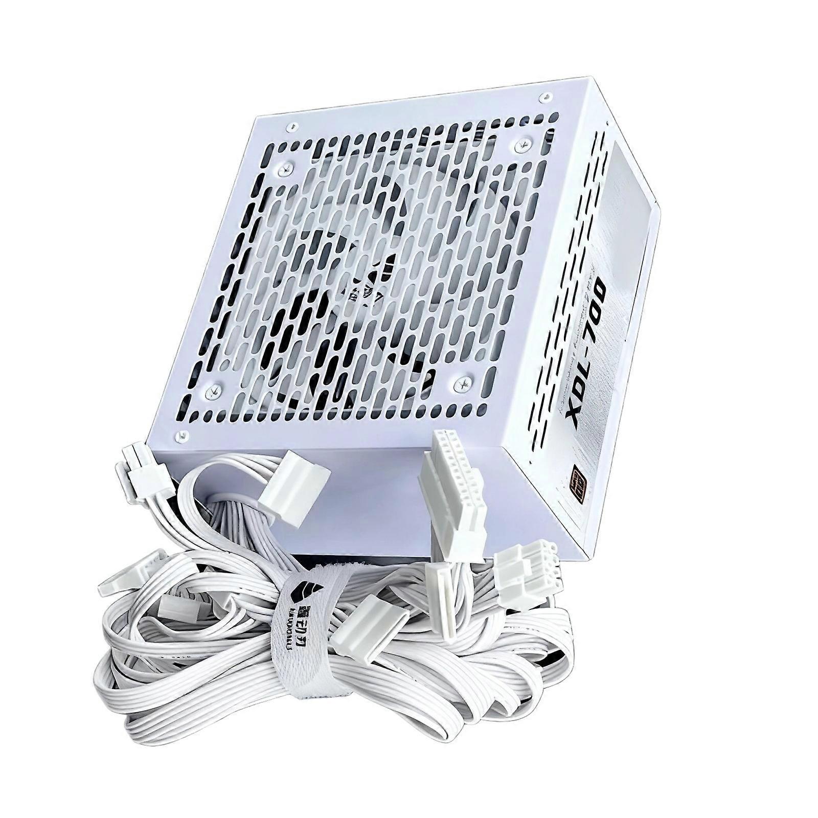 Graphics Card 700W Mining Power Supply Mining Power Supply Unit 24Pin For Computer Video Card Mining Miner Graphics  White