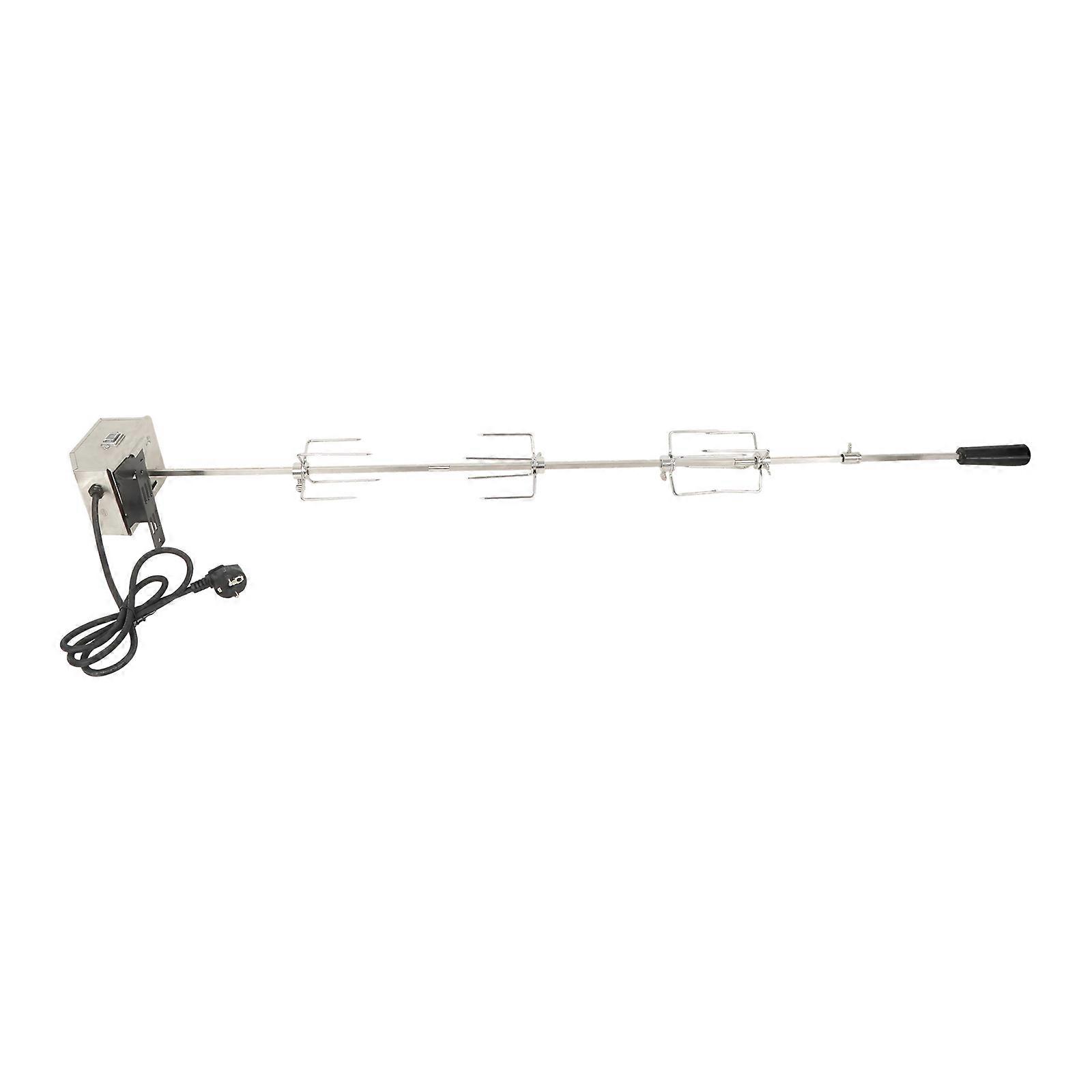 Motorized Rotisserie Set Untarnished Building 220V Electric Barbecue Spit Broiler With 3 Modifiable Skewers Multicolor