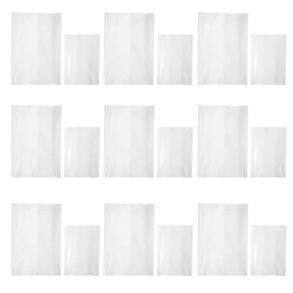 Transparent Book Sleeve Protector for Reading Books Plastic Covers 40Pcs