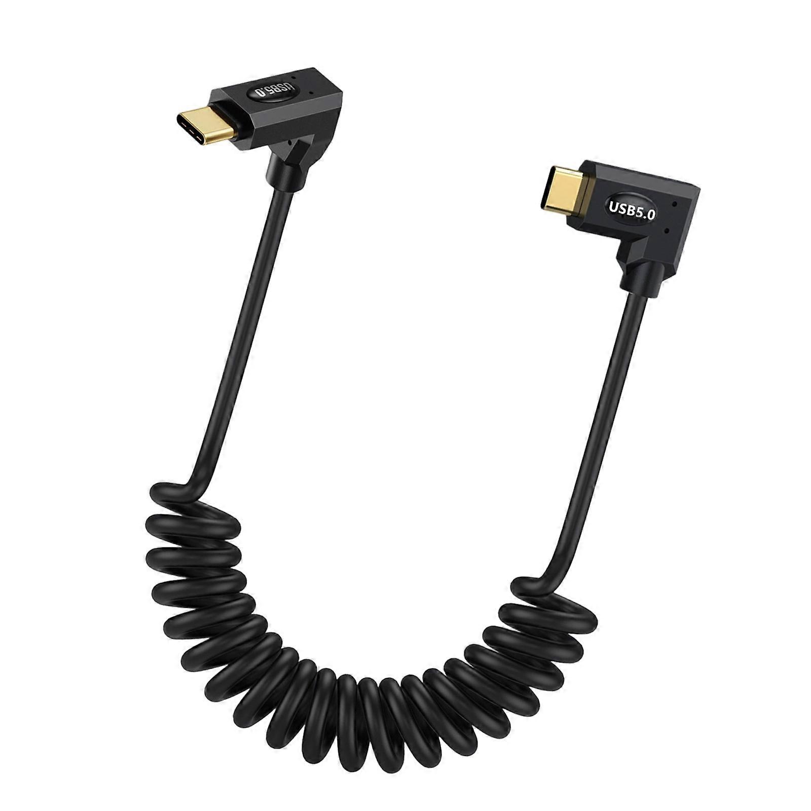 USB5.0 Cable 80Gbps USB C to USB C 240W Fast Charging Display Cable Support 16K@60Hz 80Gbps Data Cable for Smartphone Multicolor