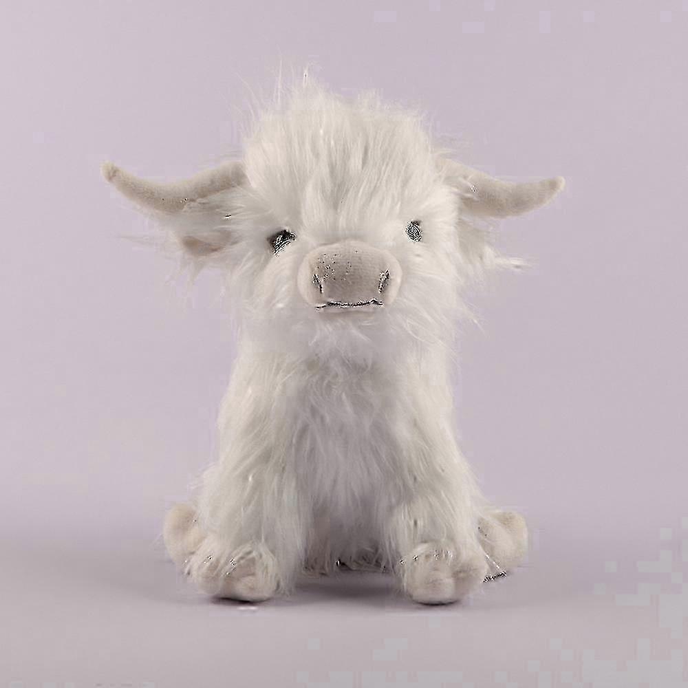 Highland Cow simulation, Scottish Highland plush plush toy, long haired cow, internet famous toy
