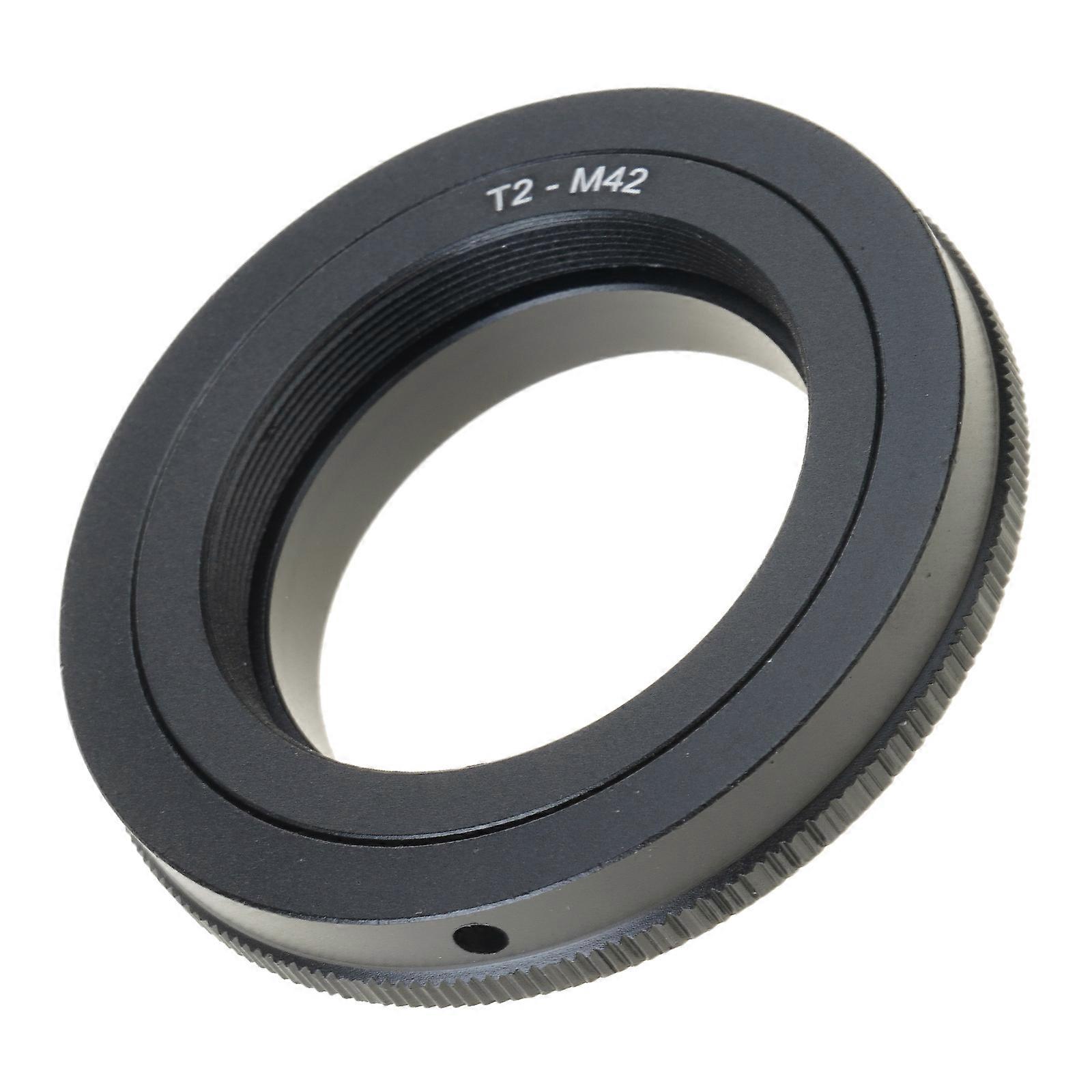 Pierścień adaptera obiektywu teleskopowego T2 do obiektywu teleskopowego/składanego T2 do korpusu ze śrubą M42 Pierścień adaptera gwintu M42x0,75 wielokolorowy