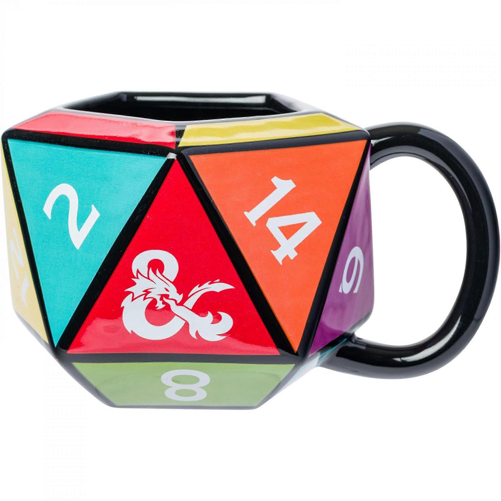 Dungeons & Dragons D20 20oz Ceramic Mug